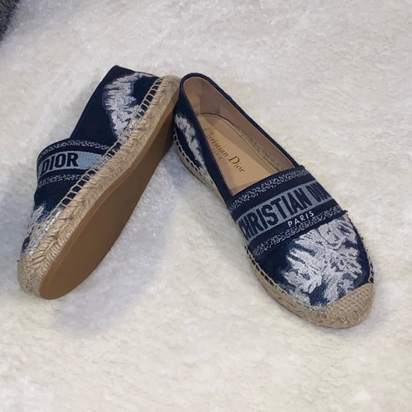 Dior espadrilles. Fit like a 7 1/2 US. - Picture 3 of 7
